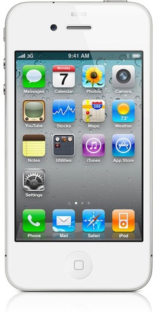 Смартфон APPLE iPhone 4 8GB White - Нижневартовск