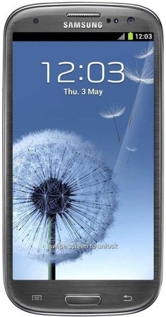 Смартфон Samsung Galaxy S3 GT-I9300 16Gb Titanium grey - Нижневартовск